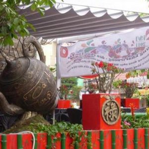 Mái xếp quán cafe