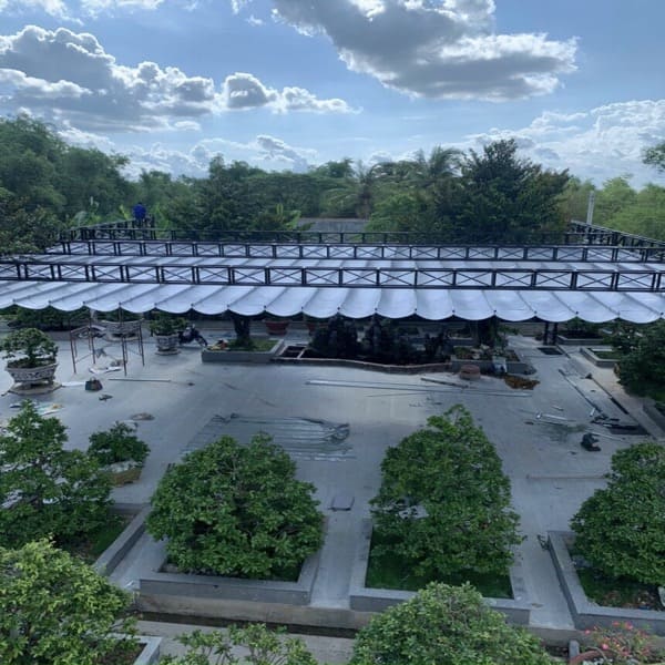 Mái che sân vườn