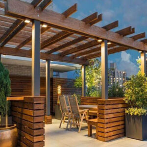 Mái che sân thượng đẹp