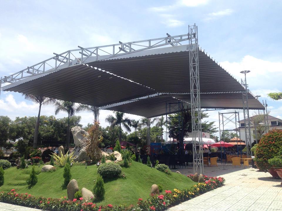 Hướng dẫn chi tiết lắp đặt mái xếp