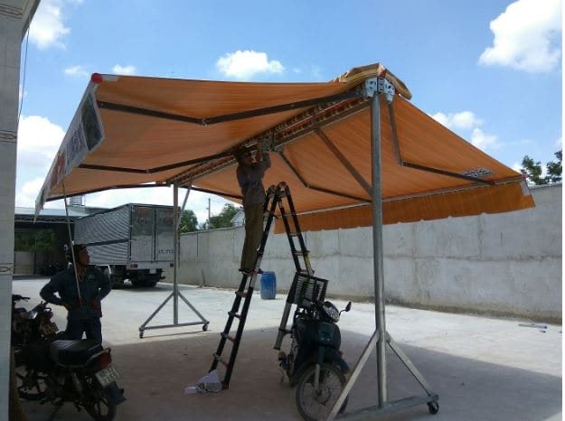 Mái che di động giá rẻ - Giải pháp tiện lợi cho mọi không gian ngoài trời