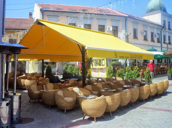 Mái che quán cafe - Giải pháp tối ưu cho không gian thưởng thức cà phê lý tưởng