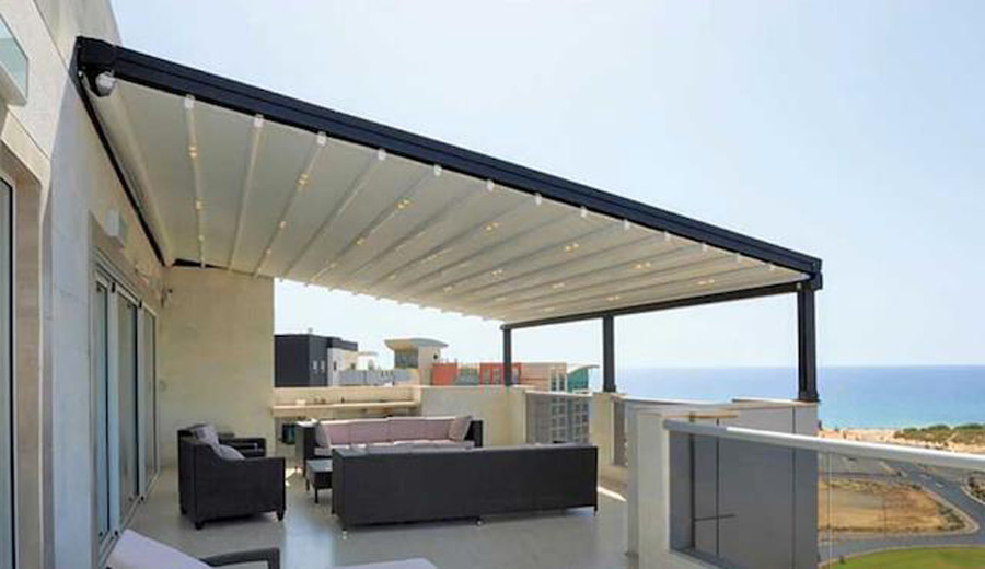 Mái hiên sân thượng – Giải pháp tối ưu để tận dụng không gian mở trên cao