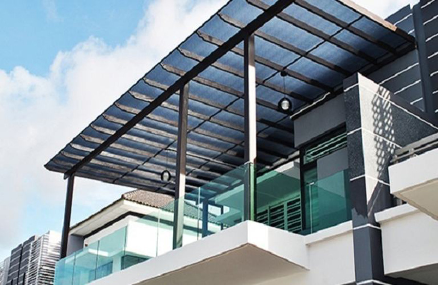 Mái hiên sân thượng – Giải pháp tối ưu để tận dụng không gian mở trên cao