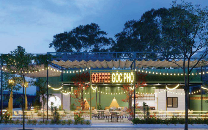 Mái xếp cho quán cafe - Giải pháp tối ưu cho không gian thoáng đãng và phong cách