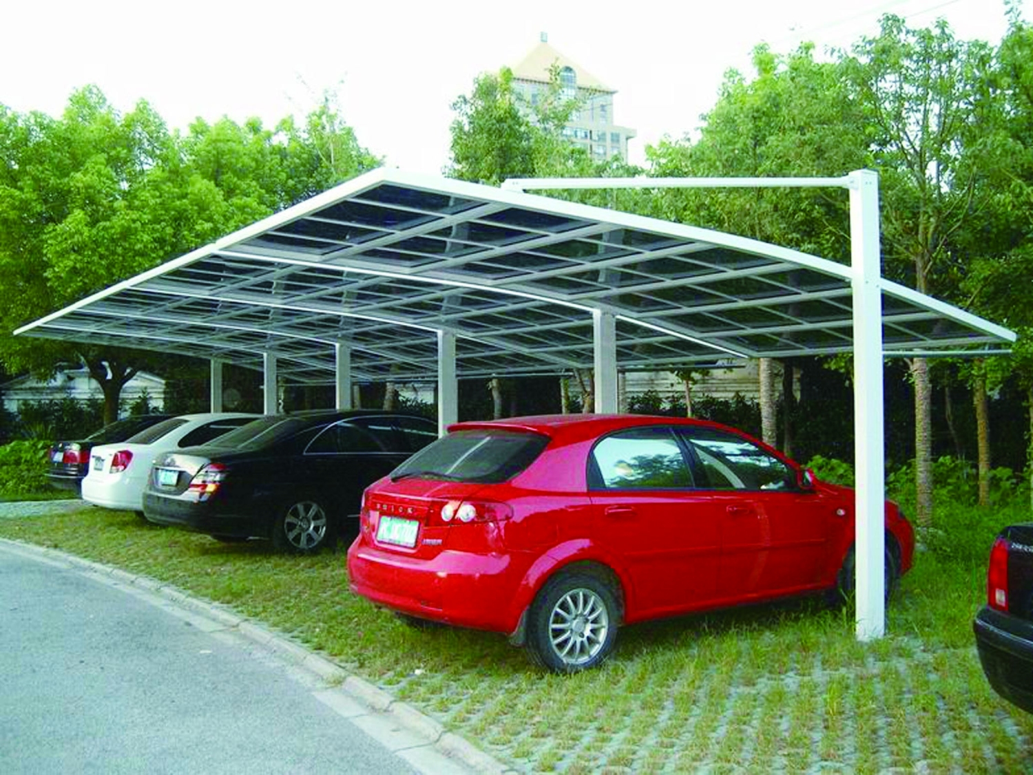 Mái xếp cho nhà xe – Giải pháp tối ưu chống nóng, che chắn hiệu quả cho phương tiện