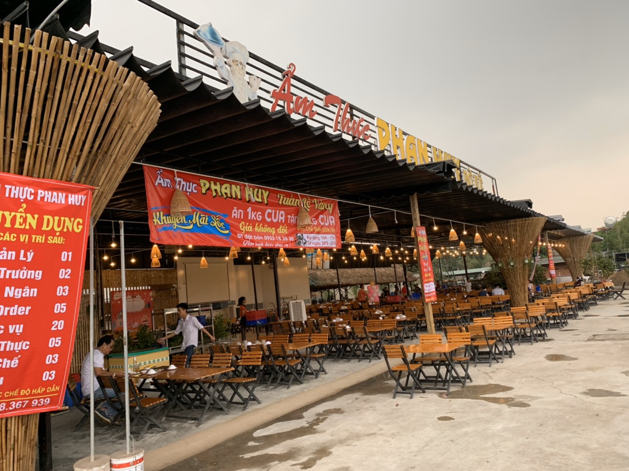 Mái xếp cho quán nhậu - Giải pháp tối ưu cho không gian thưởng thức ẩm thực ngoài trời